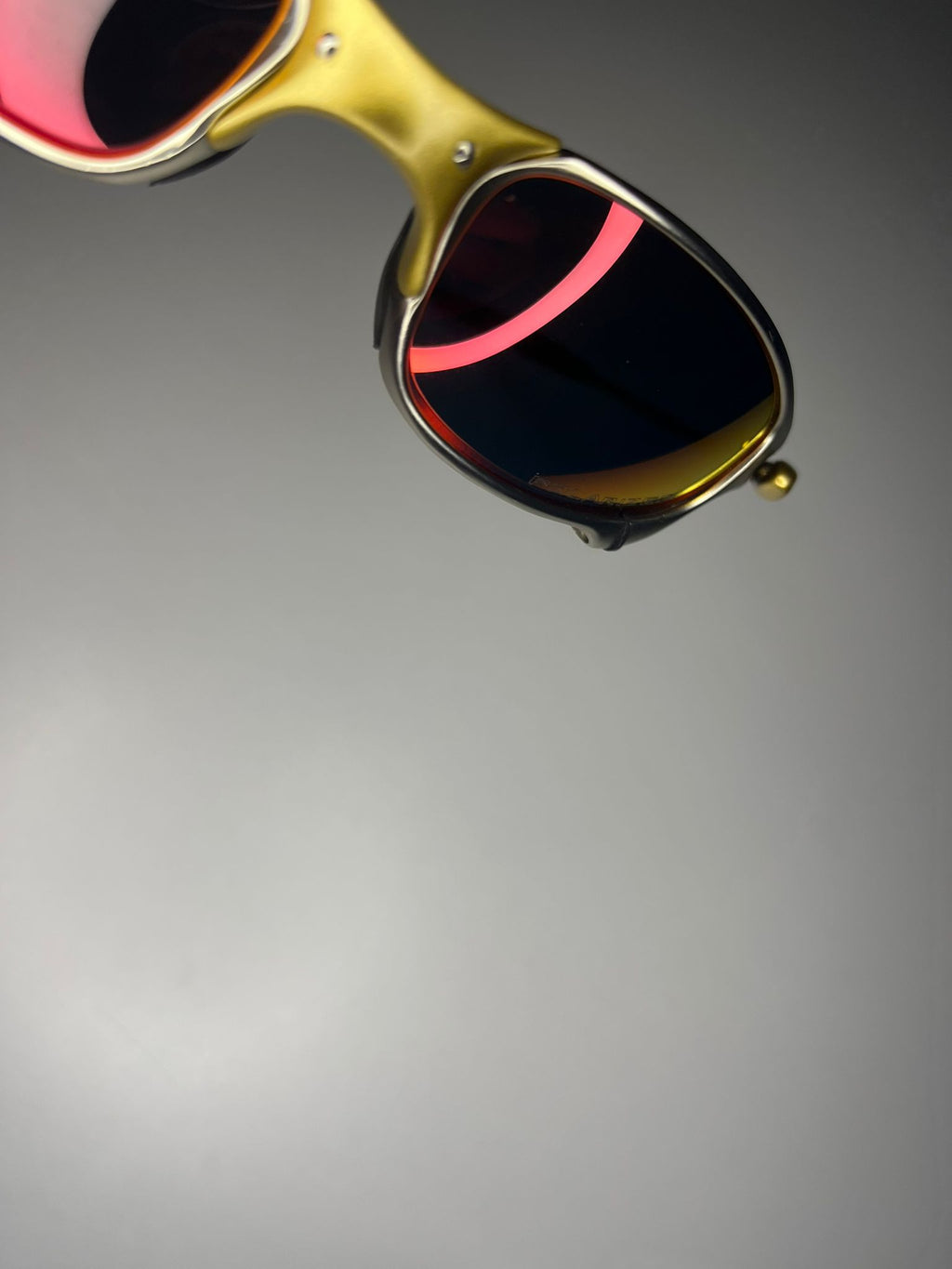Resolute- Gold and Silver Frame - Ruby Lenses- Polarized