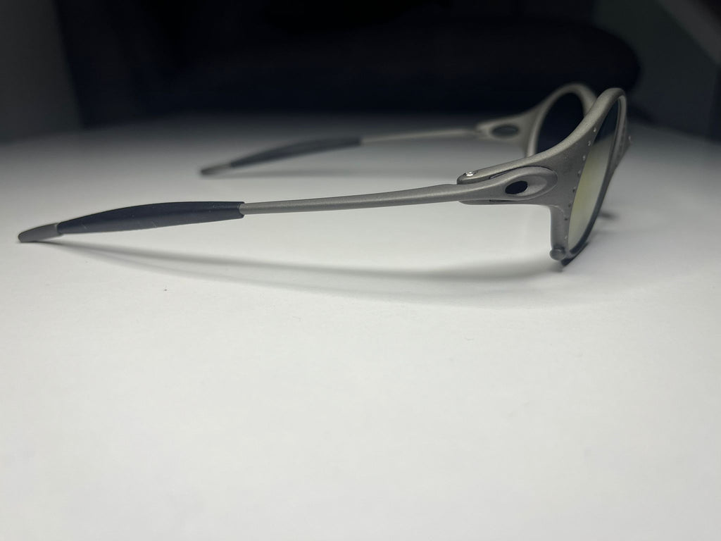 SteamPunk- Titanium Frame- Purple Lenses- Polarized