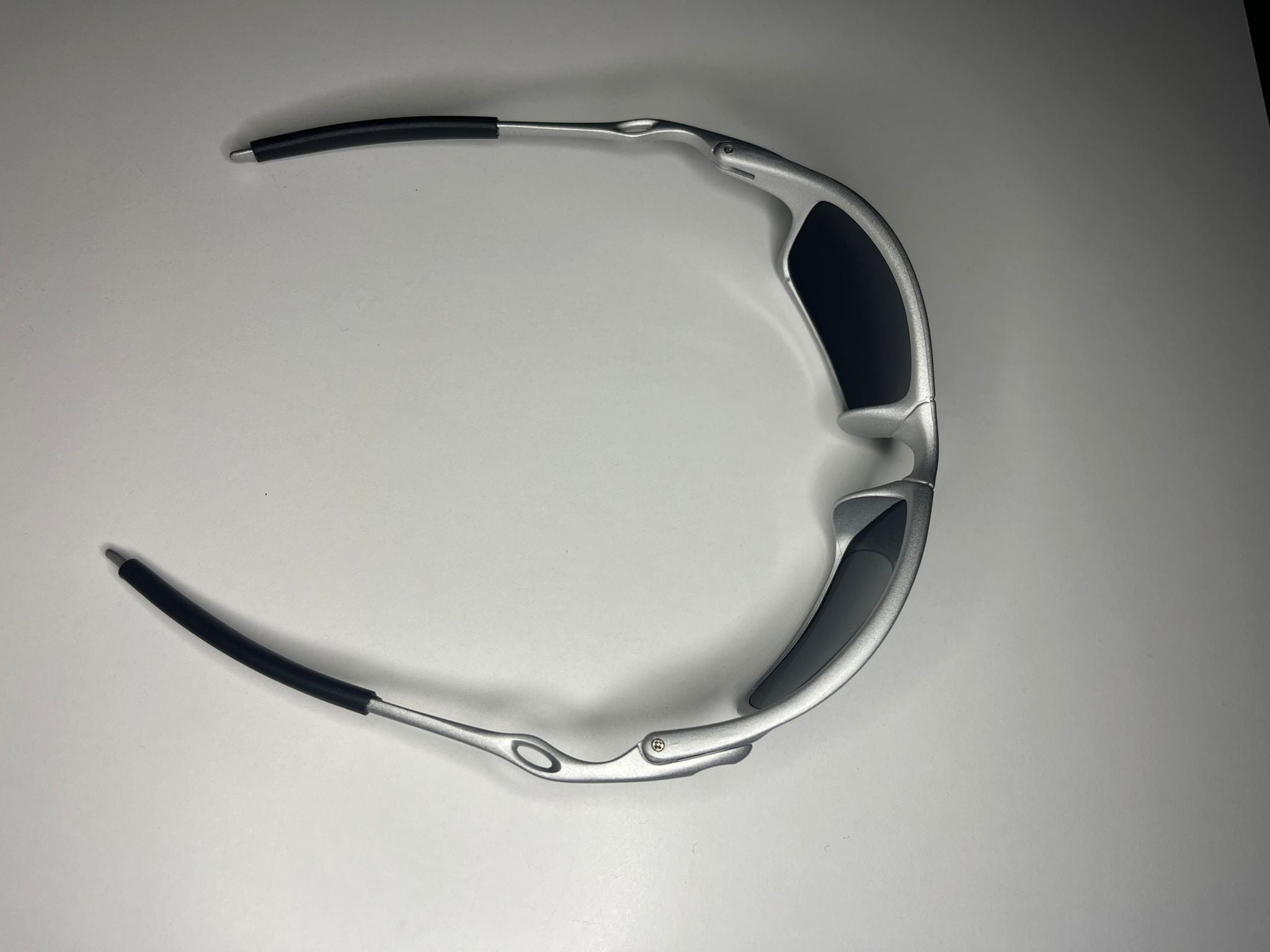 Navigator- Off White Metal Frames- Black Iridium Lenses Polarized