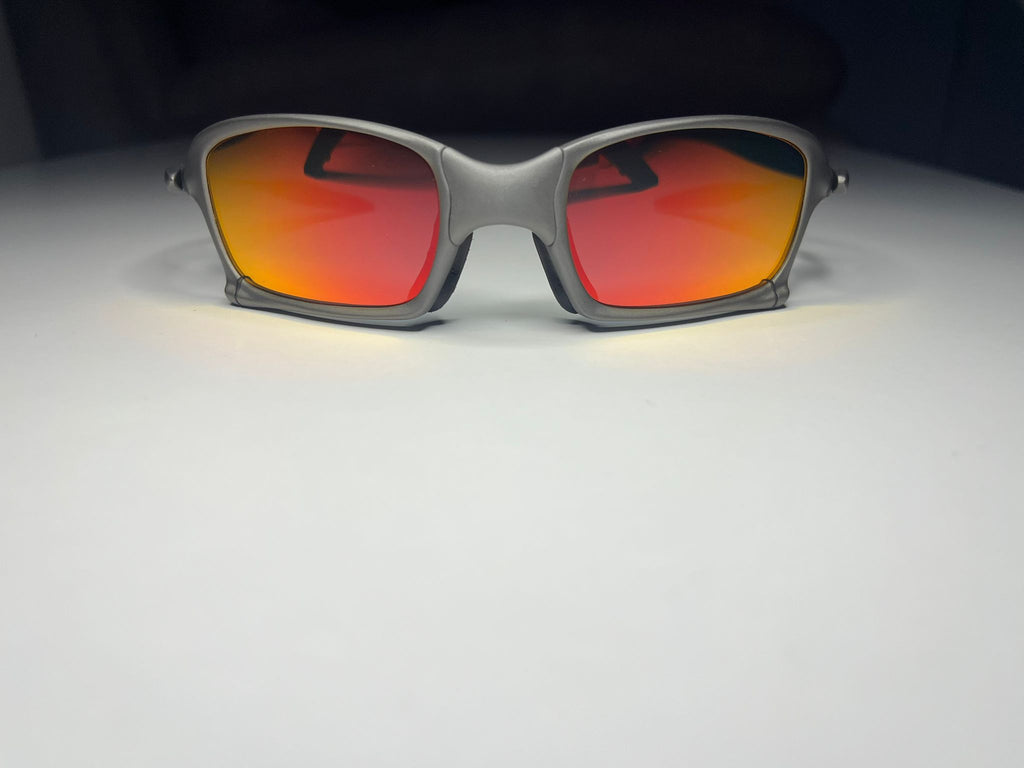 Navigator- Titanium Frames - Ruby Lenses Polarized
