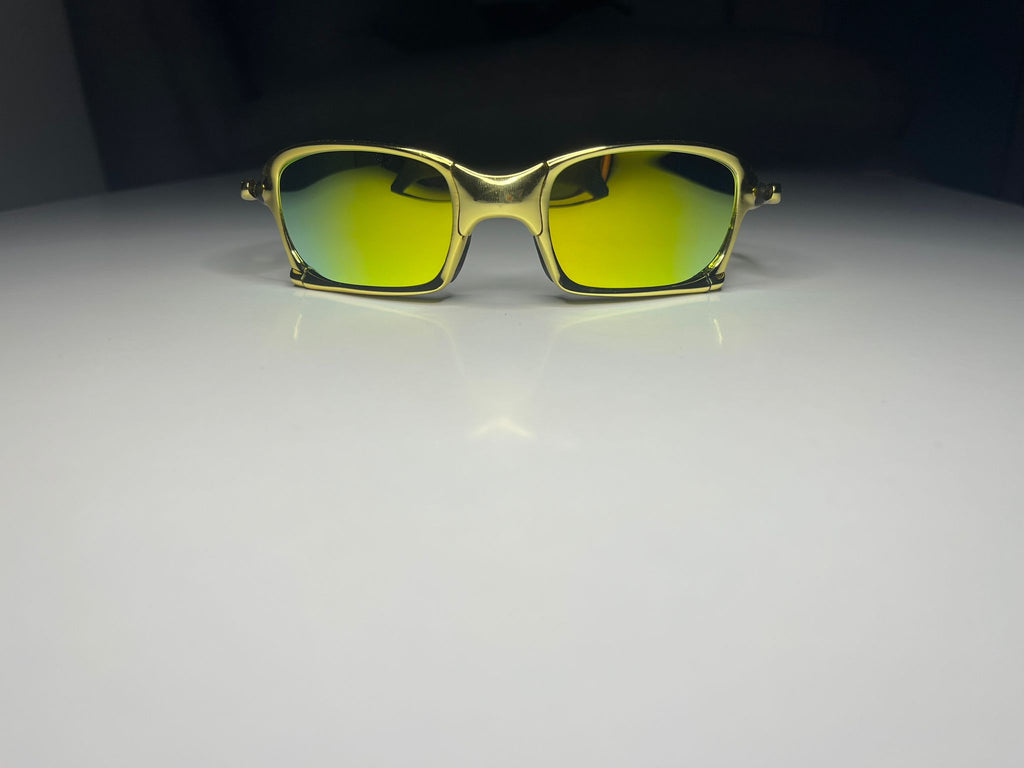 Navigator- Gold Metal Frame-Gold Lenses- Polarized