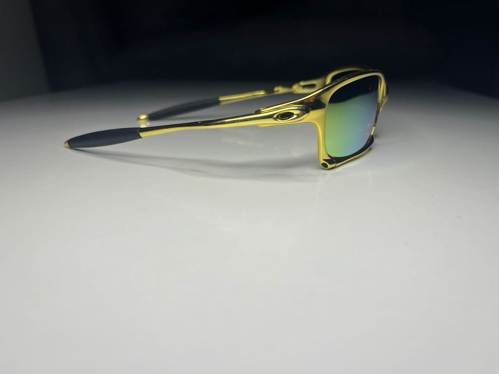 Navigator- Gold Metal Frame-Gold Lenses- Polarized