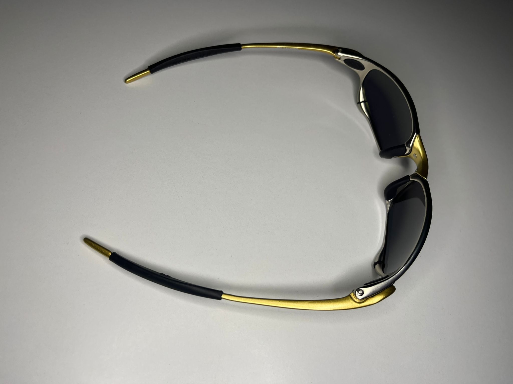 Resolute- Gold and Silver Frame- Purple Lenses- Polarized