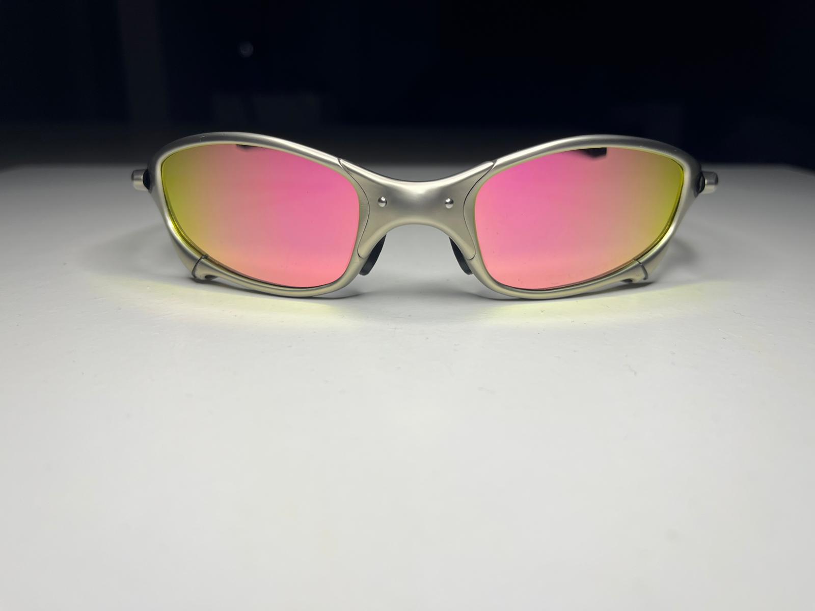 Resolute- Plasma Frames- Metallic Pink yellow Lenses- Polarized