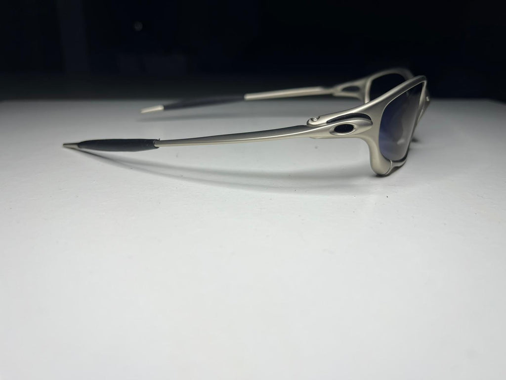 Resolute- Polished Plasma Frames- Metallicf Blue Lenses- Polarized