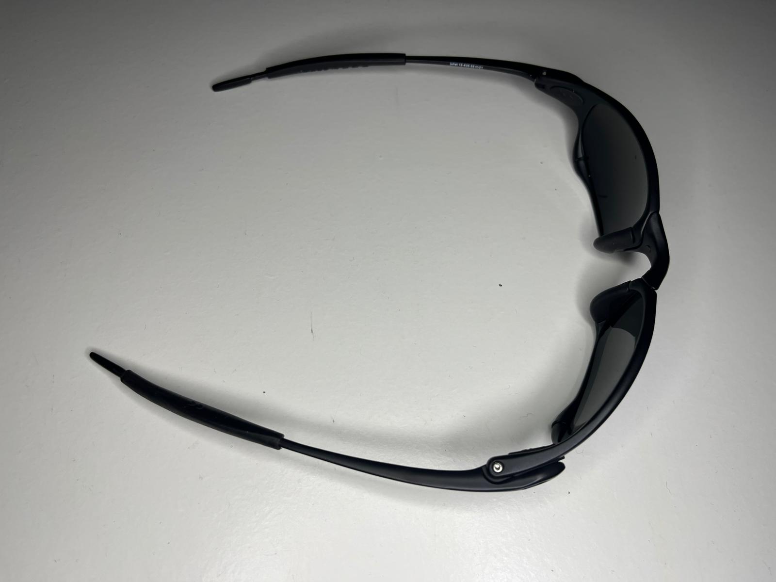 Resolute- Matte Black Frames- Metallic Blue Lenses- Polarized