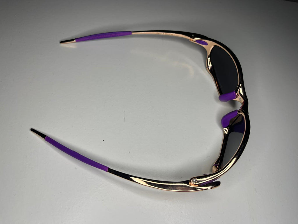 Resolute- Metallic Bronze Frames- Purple Rubbers- Metallic Purple Frames