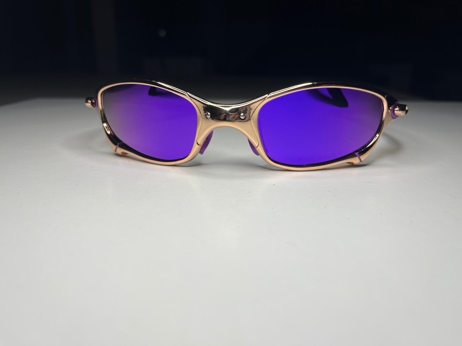 Resolute- Metallic Bronze Frames- Purple Rubbers- Metallic Purple Frames